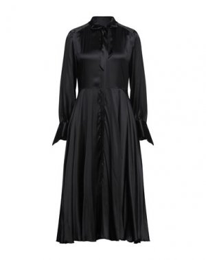 Платье миди CALIBAN. Цвет: черный