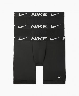 Трусы  Essential Micro Boxer Shorts 3-Pack Nike. Цвет: черный