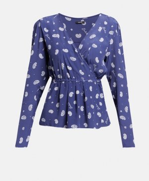 Рубашка блузка , цвет Slate Blue Denham