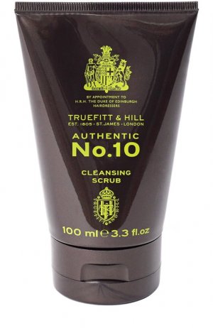 Скраб для очищения кожи лица Authentic No. 10 (100ml) Truefitt&Hill. Цвет: бесцветный