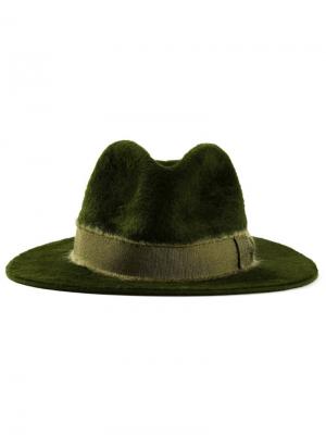Шляпа Banff Filù Hats. Цвет: зелёный