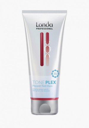 Маска для волос Londa Professional TONEPLEX красных оттенков Красный перец, 200 мл. Цвет: красный