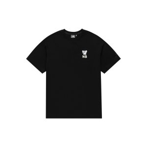 & SEIJI Andy Mouse Illustration Round-Neck Short-Sleeve T-Shirt Unisex Tops Black 5ED26191-BK New Balance