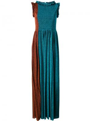 Платье Livia Alcoolique. Цвет: синий