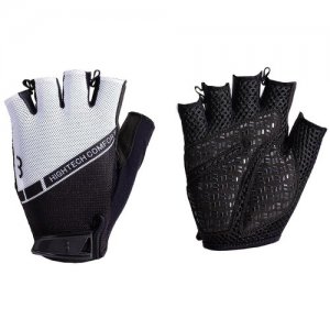Перчатки велосипедные 2020 gloves HighComfort Memory Foam Blue (US:XL) BBB. Цвет: белый/черный