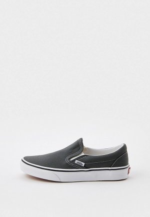 Слипоны Vans Classic Slip-On. Цвет: серый
