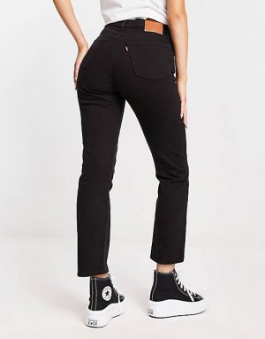Черные укороченные джинсы Levi's 501 Levi's