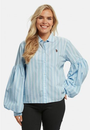 Блузка-рубашка FLEUR , цвет cerulean U.S. Polo Assn.