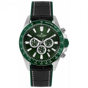 Наручные часы JACQUES LEMANS Sport, зеленый. Цвет: черный