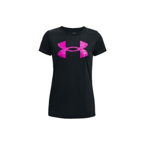 Casual Training Fitted Sports Tee Women Tops Black 1365143-001 Under Armour