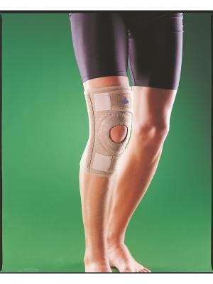 Бандаж на коленный сустав полужесткий, с кольцом, 1130, ОРРО OppO Medical Inc.. Цвет: бежевый