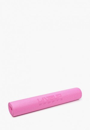Коврик для йоги Liveup PVC YOGA MAT. Цвет: розовый