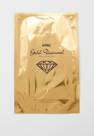 Маска для лица Kims Gold Diamond Hydro-Gel Face Mask, 30 г. Цвет: прозрачный
