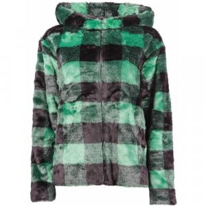 Куртка , размер 48/L, зеленый, черный GUESS. Цвет: зеленый/черный/микс