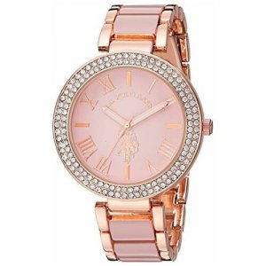 Наручные женские часы USC40220 U.S. Polo Assn. Цвет: розовый