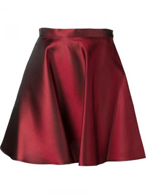 Расклешенная юбка Iris Van Herpen. Цвет: красный