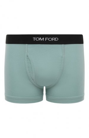 Хлопковые боксеры Tom Ford. Цвет: зелёный