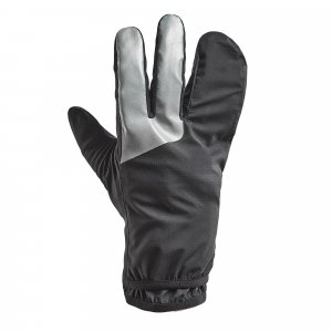 Компактные водонепроницаемые ветрозащитные перчатки Decathlon , черный Triban