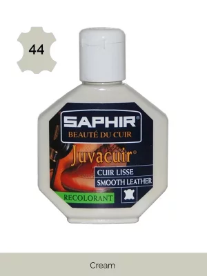 Краситель для гладкой кожи Juvacuir Cream 75 мл Saphir. Цвет: серый