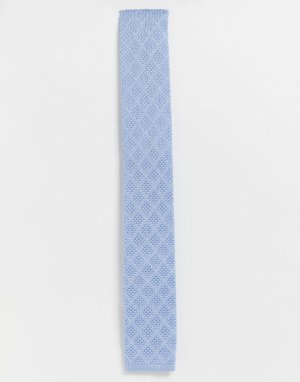 Вязаный галстук -Синий Ben Sherman