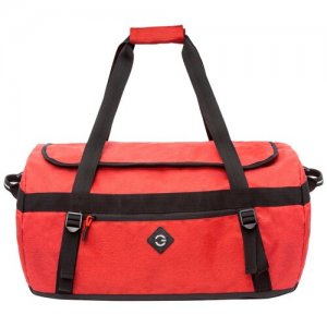 Спортивная сумка «через плечо» для тренировок, бассейна, фитнеса или йоги - очень вместительная TD-25-1/4 Grizzly. Цвет: красный
