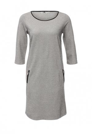 Платье UNQ. Цвет: серый
