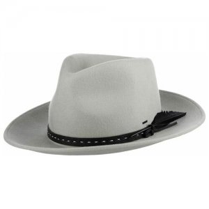 Шляпа федора BAILEY 37188BH COLBY, размер 59. Цвет: белый