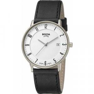 Наручные часы BOCCIA, серебряный Boccia. Цвет: серебристый/серебряный