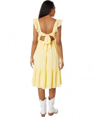 Платье Midi Dress V1VX3D28, цвет Pale Banana/White Stripe BCBGeneration