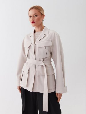 Переходное пальто стандартного кроя , экрю Calvin Klein