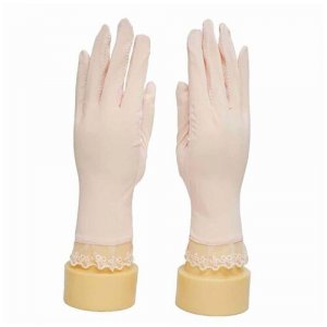 Перчатки , размер 7/S (16-18 см), розовый Kamukamu. Цвет: розовый