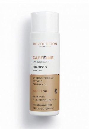 Шампунь Revolution Haircare Caffeine Energising Shampoo for Fine Hair, 250 мл. Цвет: прозрачный
