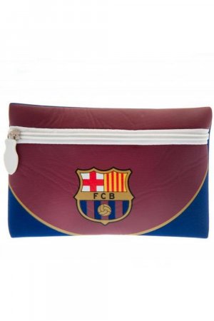 Пенал с гербом FC Barcelona, красный BARCELONA