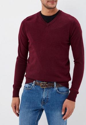 Пуловер Occhibelli. Цвет: бордовый