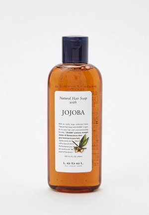 Шампунь Lebel Natural Hair Soap Treatment Jojoba с маслом жожоба, SPF 15, 240 мл. Цвет: прозрачный