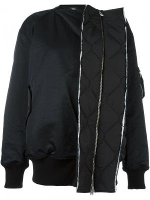 Куртка бомбер Show Oyster Yang Li. Цвет: чёрный