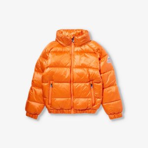 Винтажная утепленная куртка-пуховик с капюшоном Mythic 8-16 лет , цвет clementine Pyrenex