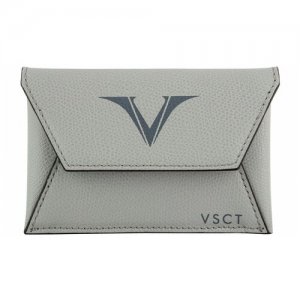 Кожаное портмоне-конверт VSCT серый (KL03-03) Visconti. Цвет: серый