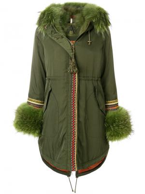 Пальто Sophie Alessandra Chamonix. Цвет: зелёный
