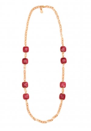 Ожерелье LUISA SPAGNOLI. Цвет: красный