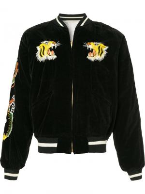Куртка 1950 Souvenir Fake Alpha Vintage. Цвет: черный