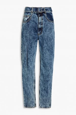 Зауженные джинсы с высокой посадкой , средний деним Maison Margiela
