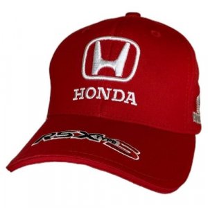 Бейсболка бини Кепка Хонда мужская женская, размер 55-58, красный Honda. Цвет: красный