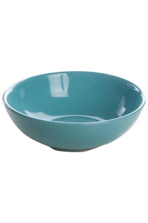 Тарелка суповая SANGO. Цвет: голубой