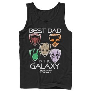 Мужская майка Guardians Best Dad на День отца Marvel