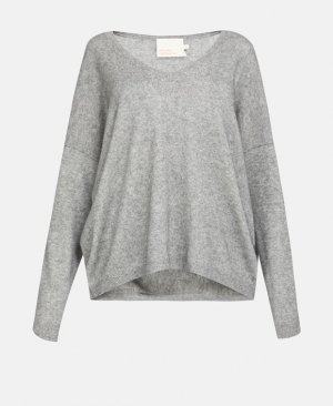 Кашемировый пуловер , серый Absolut Cashmere