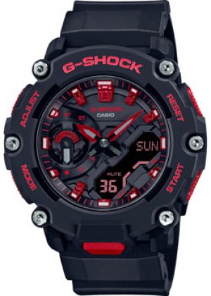 Японские наручные мужские часы GA-2200BNR-1A. Коллекция G-Shock Casio