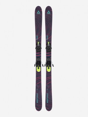 Горные лыжи детские NIGHTSTICK TEAM + крепления RC4 Z9 GW, Мультицвет Fischer. Цвет: мультицвет