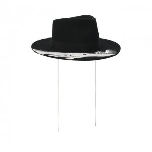 Шляпа Jack Black COCOSHNICK HEADDRESS. Цвет: чёрный