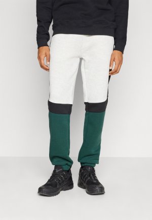 Спортивные брюки, экрю меланжевый/охотничий зеленый/черный Brave Soul